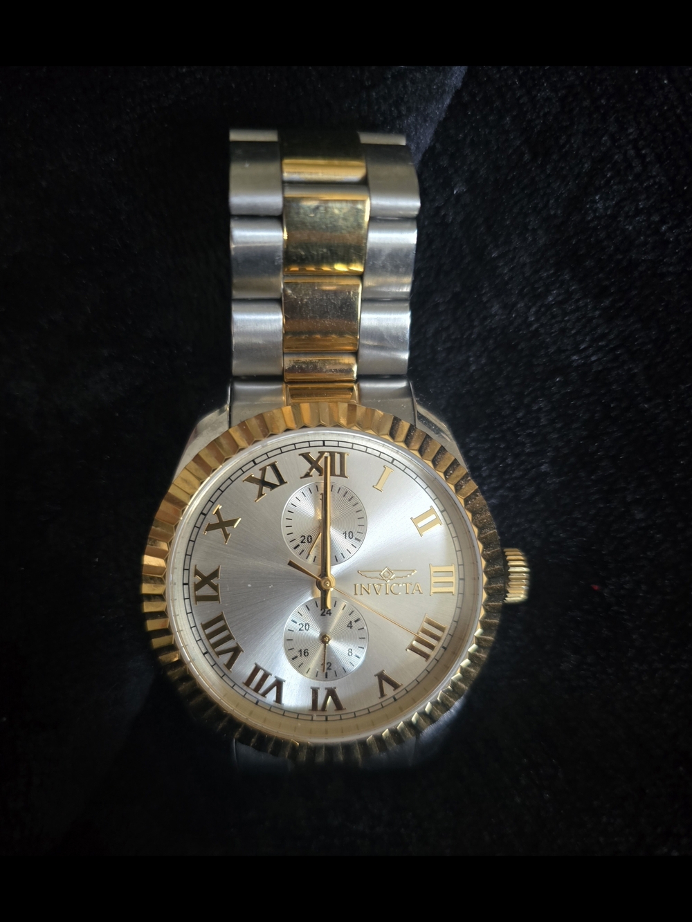 Invicta Two-Tone Specialty Belmont Chronograph Watch 43mm #47426